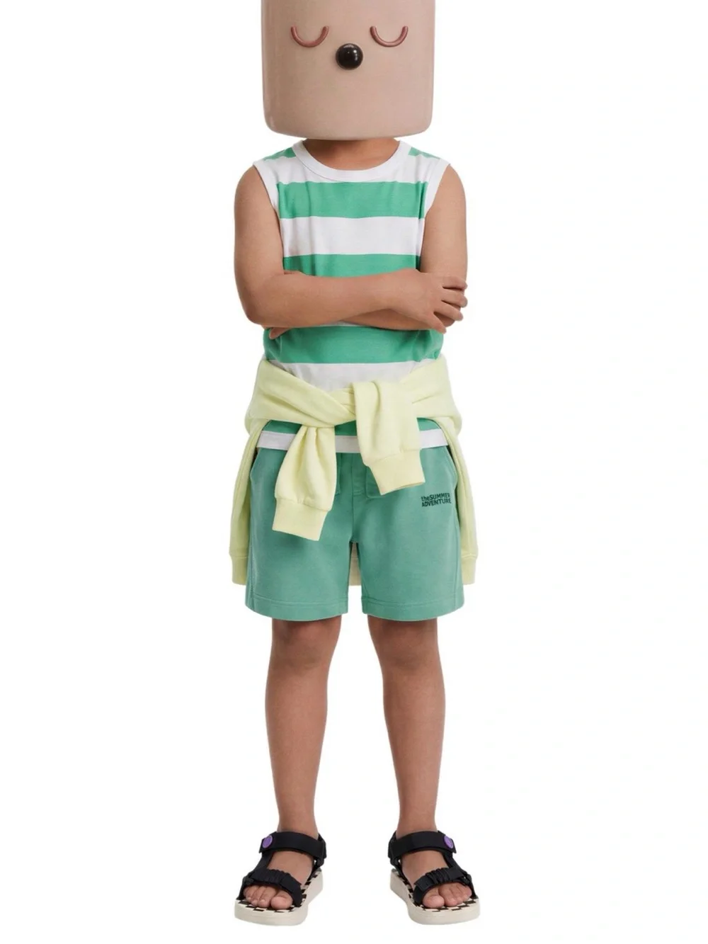 Toddler Zara Green Outfit